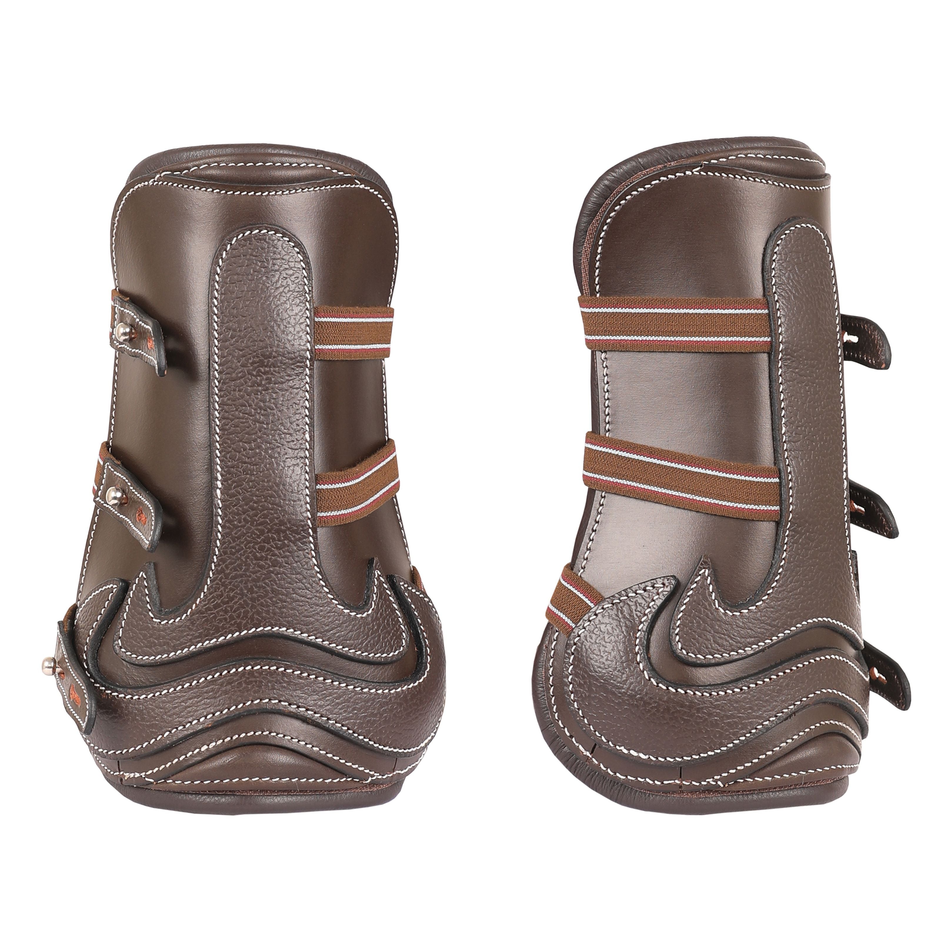 ExionPro Leather Horse Tendon Show Jump Boots - Bridles & Reins